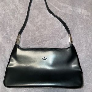 Cute black y2k style shoulder bag